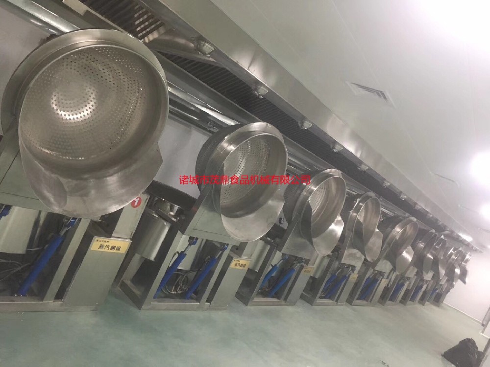 自動翻筐夾層鍋