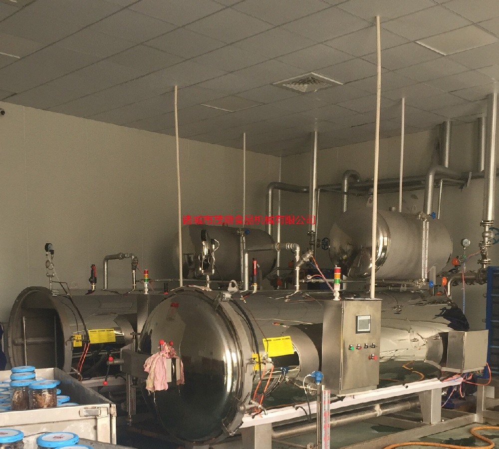 頂淋、側(cè)噴兩用帶板換殺菌鍋