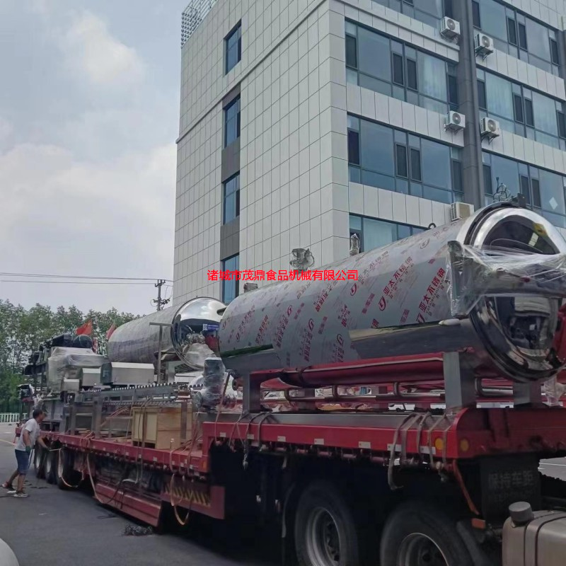 玉米加工設(shè)備發(fā)貨現(xiàn)場