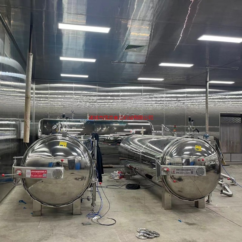 好設(shè)備值得信賴竹筍加工老客戶再次回購殺菌鍋設(shè)備