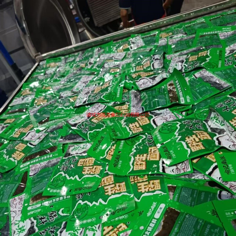 茂鼎火鍋底料毛血旺調(diào)料殺菌鍋多功能不銹鋼豆制品馬口鐵罐即食鹵蛋滅菌鍋