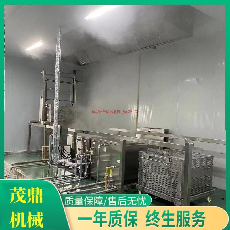 茂鼎多聯(lián)蜂窩鹵煮鍋 預(yù)制菜加工漂燙鍋 大小型多鍋并聯(lián)鹵肉鍋